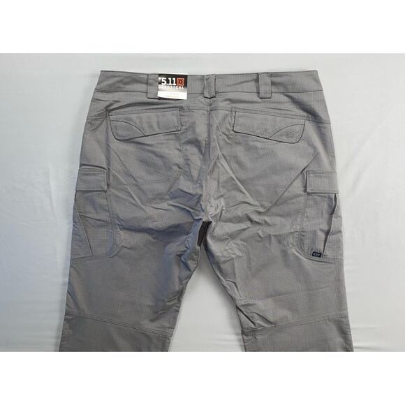 5.11 Tactical Women's Stryke Canvas Cargo Work, Bush Pants. Beige, Size 18R. NWT - Picture 7 of 8